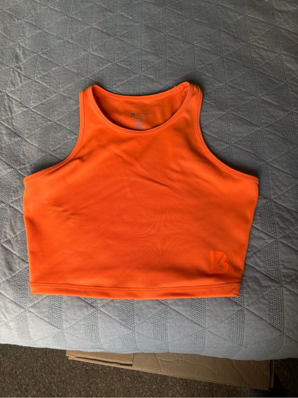 Buffbunny Bright Orange Aurora Tank with Logo